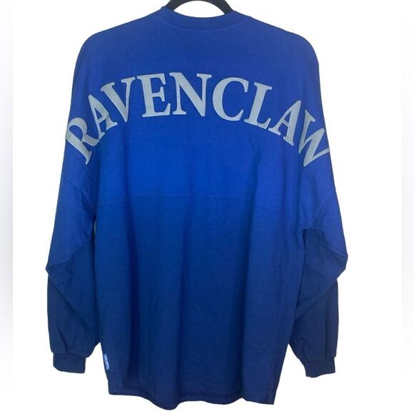 Harry Potter RAVENCLAW Size Med Blue Ombre Wizarding World Spirit Jersey Shirt - Picture 3 of 4